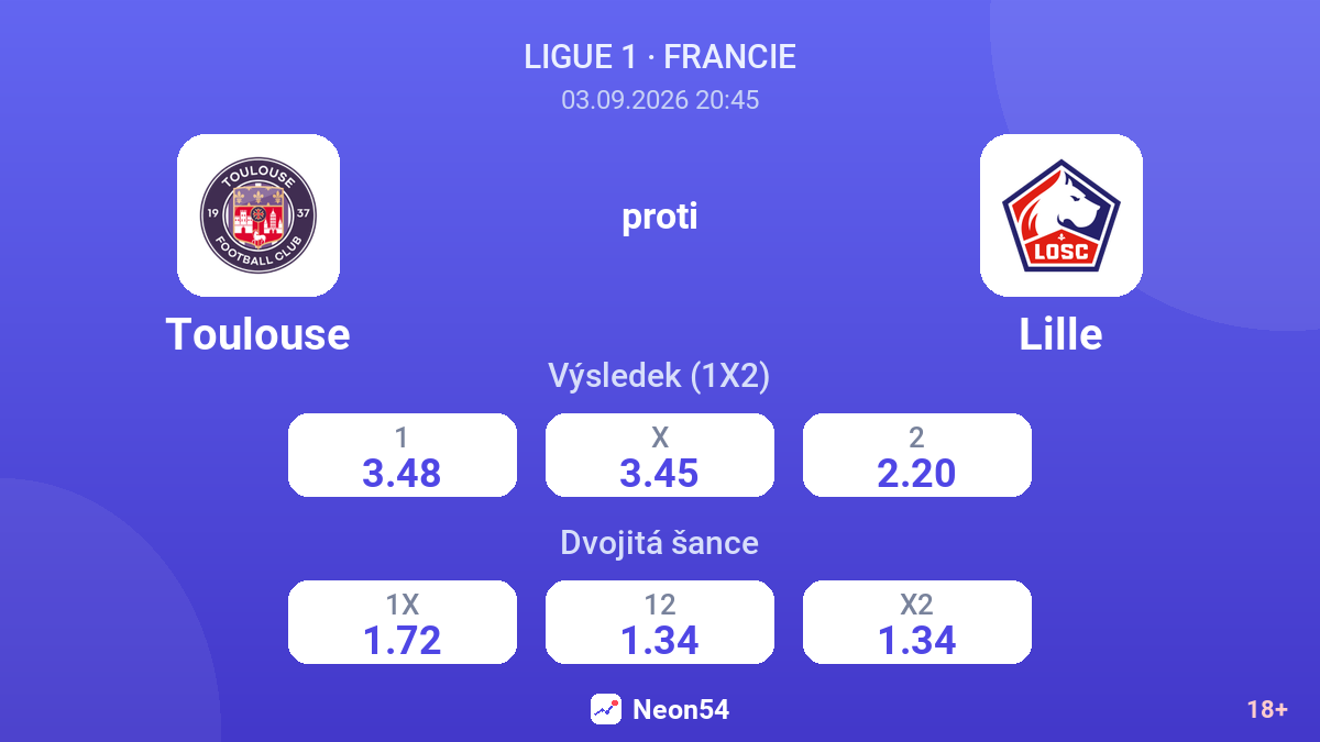 Toulouse – Lille — kurzy