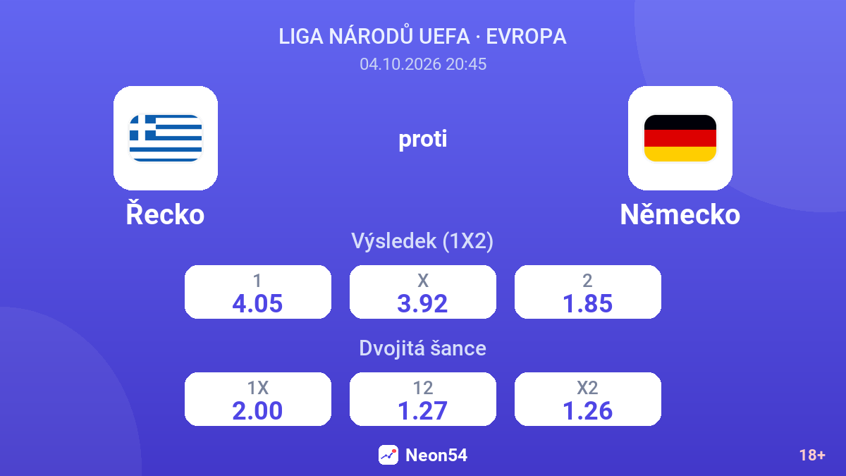 Řecko – Německo — kurzy
