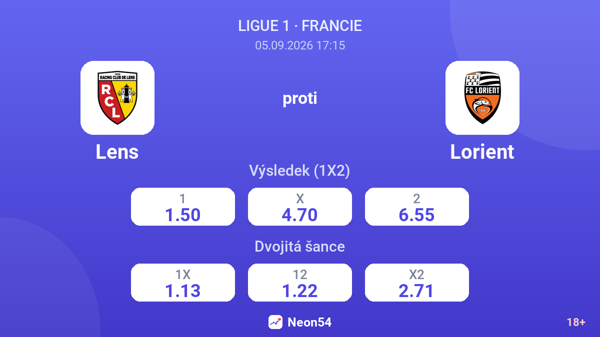 Lens – Lorient — kurzy