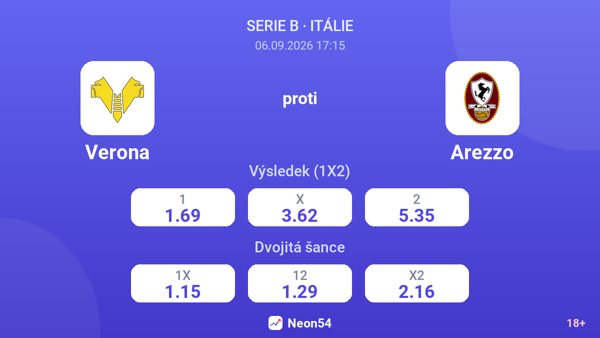 Verona – Arezzo — kurzy