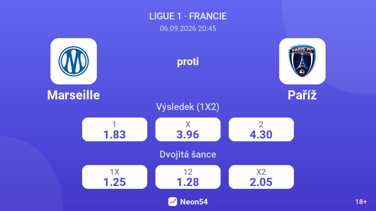 Marseille – Paříž — kurzy