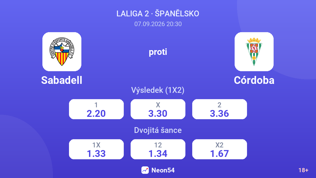 Sabadell – Córdoba — kurzy