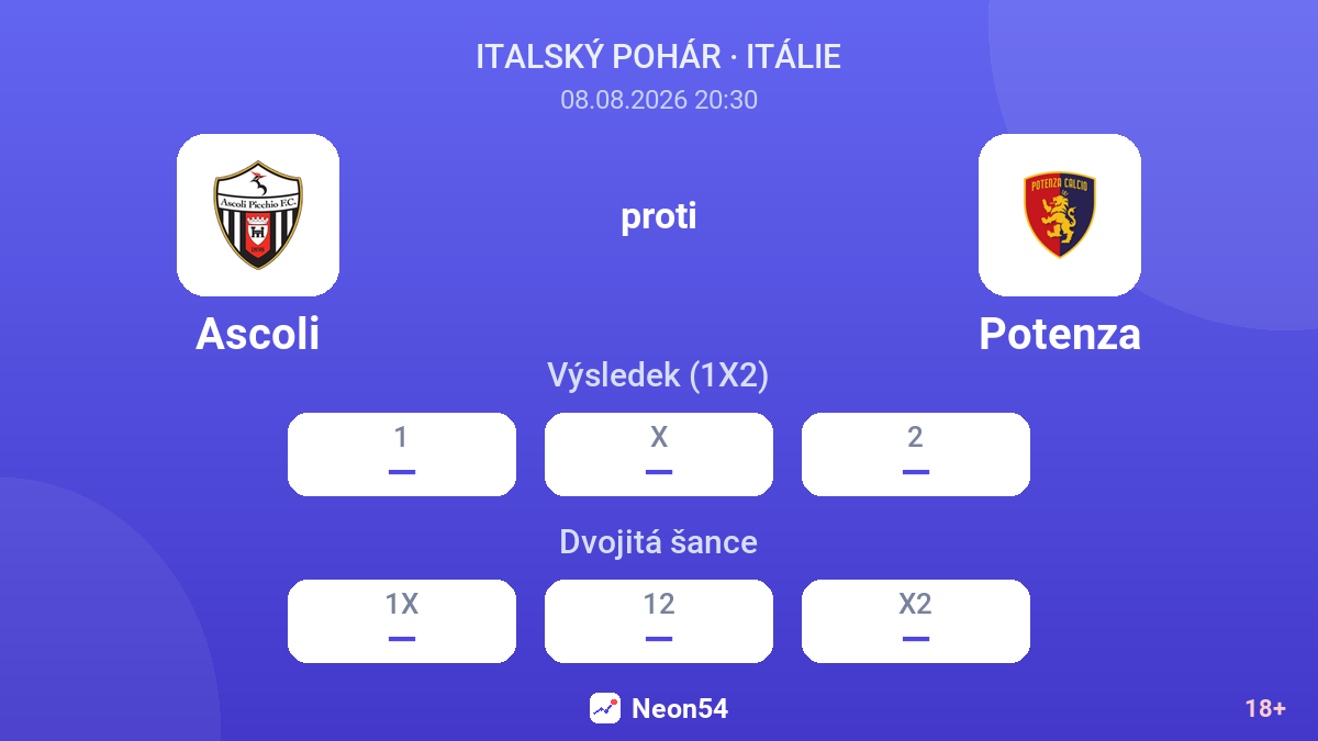 Ascoli – Potenza — kurzy