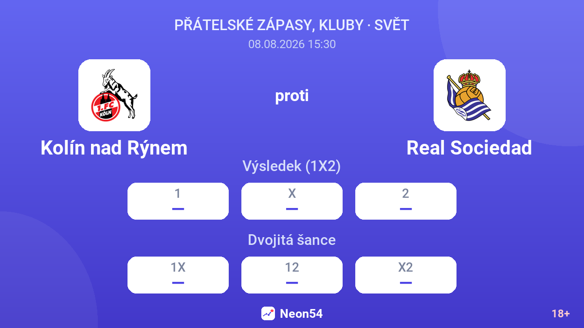 Kolín nad Rýnem – Real Sociedad — kurzy