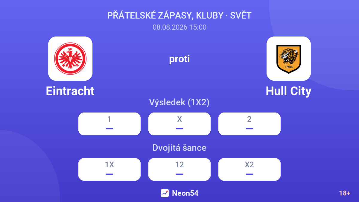 Eintracht – Hull City — kurzy
