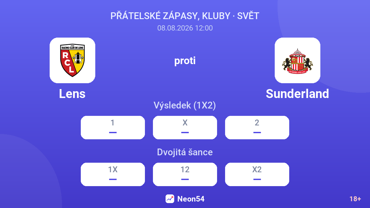 Lens – Sunderland — kurzy