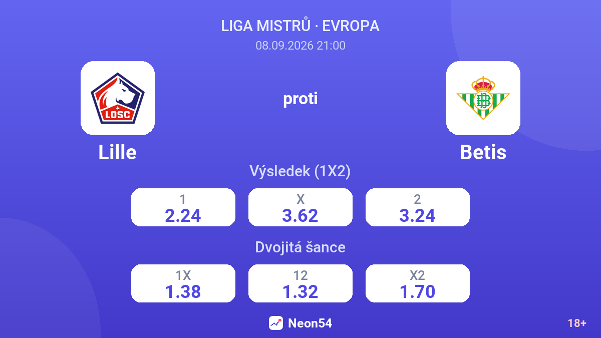 Lille – Betis — kurzy