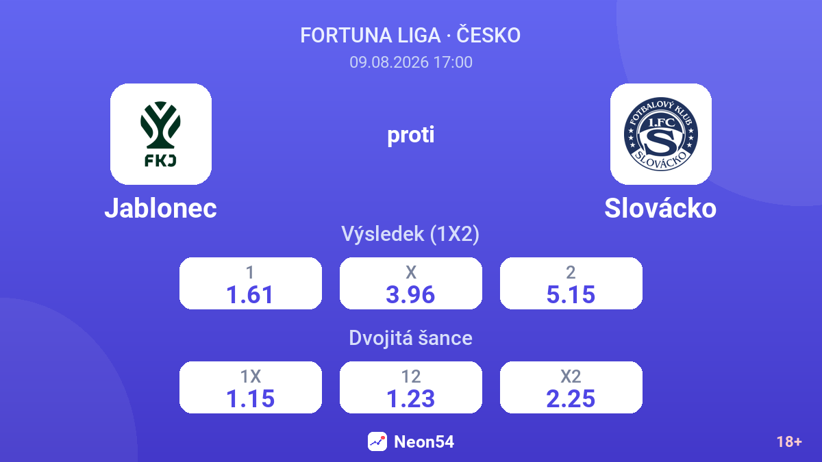 Jablonec – Slovácko — kurzy