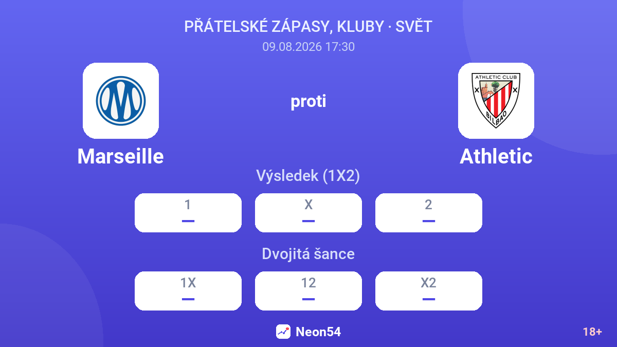 Marseille – Athletic — kurzy