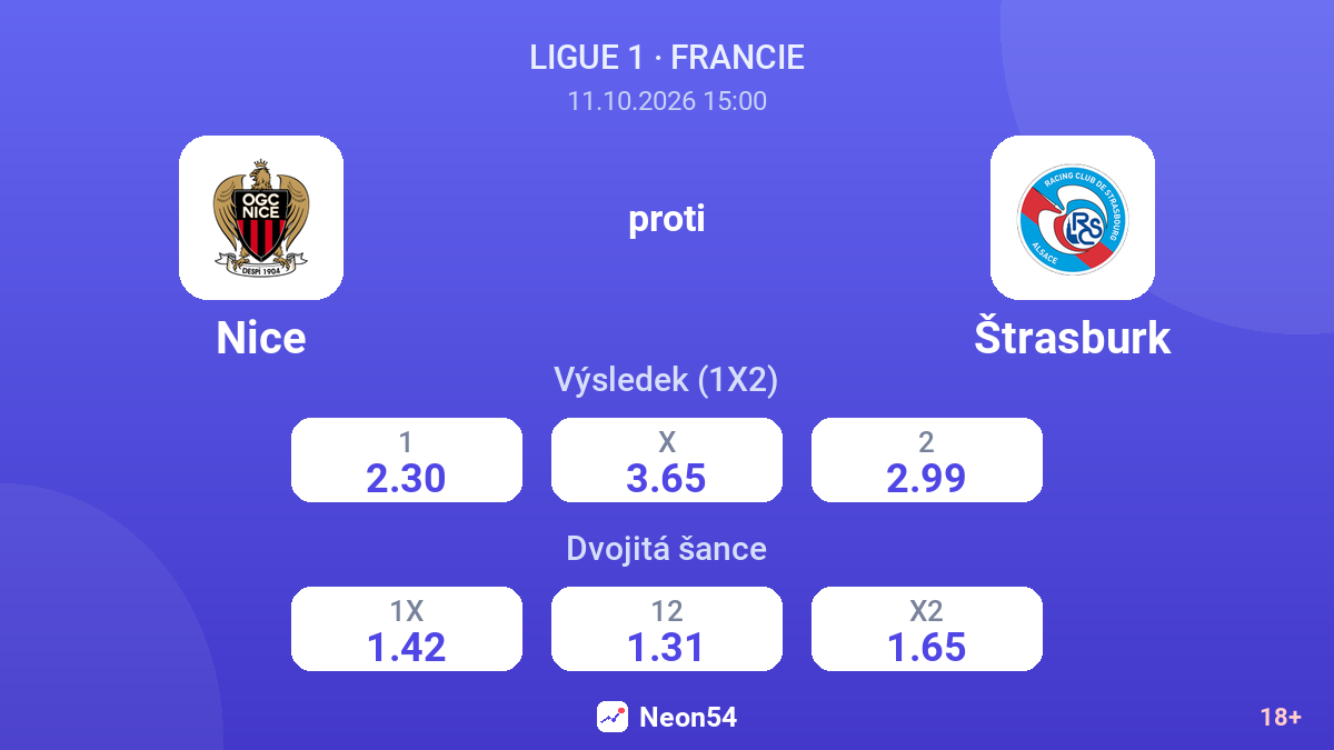 Nice – Štrasburk — kurzy