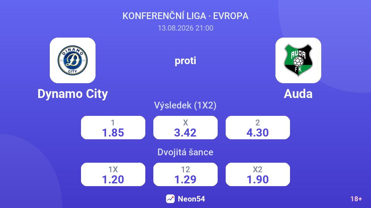 Dynamo City – Auda — kurzy