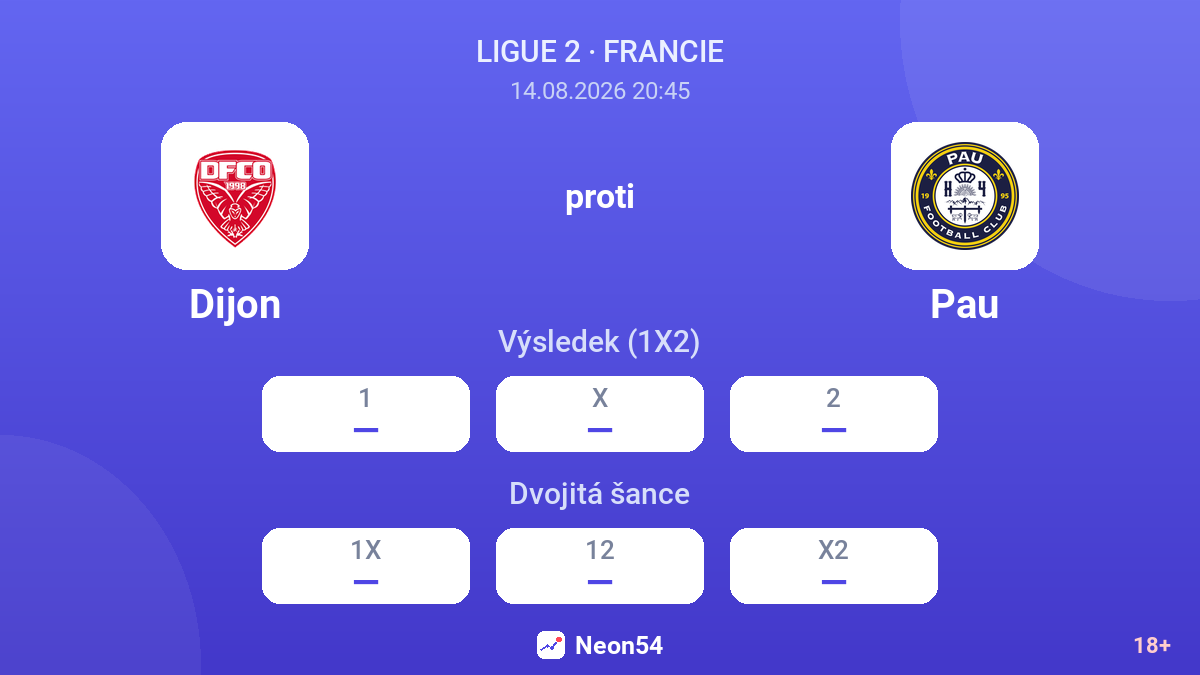Dijon – Pau — kurzy