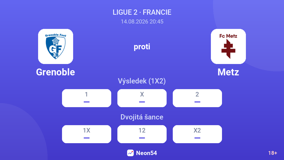 Grenoble – Metz — kurzy
