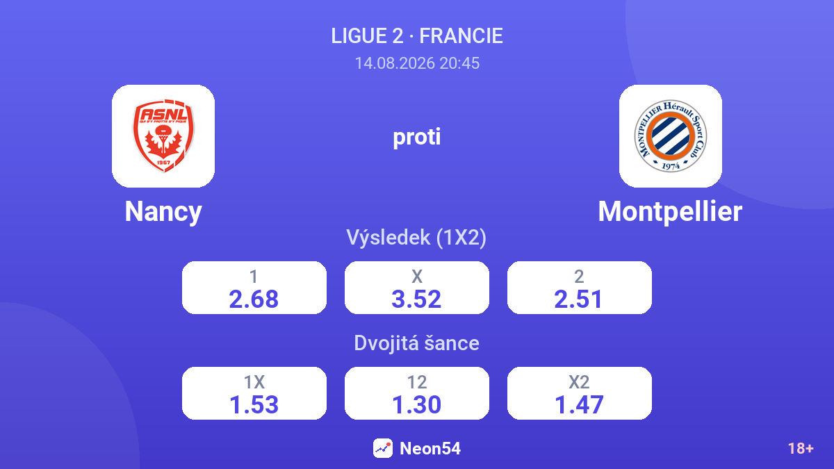 Nancy – Montpellier — kurzy