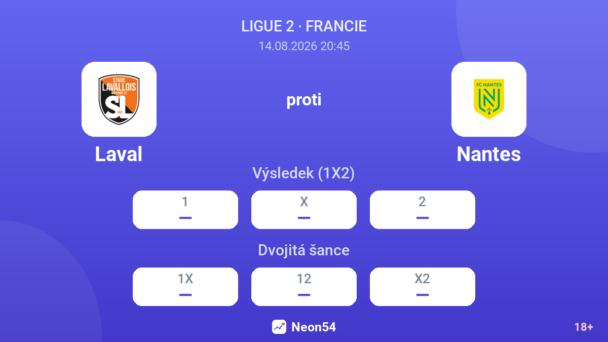 Laval – Nantes — kurzy