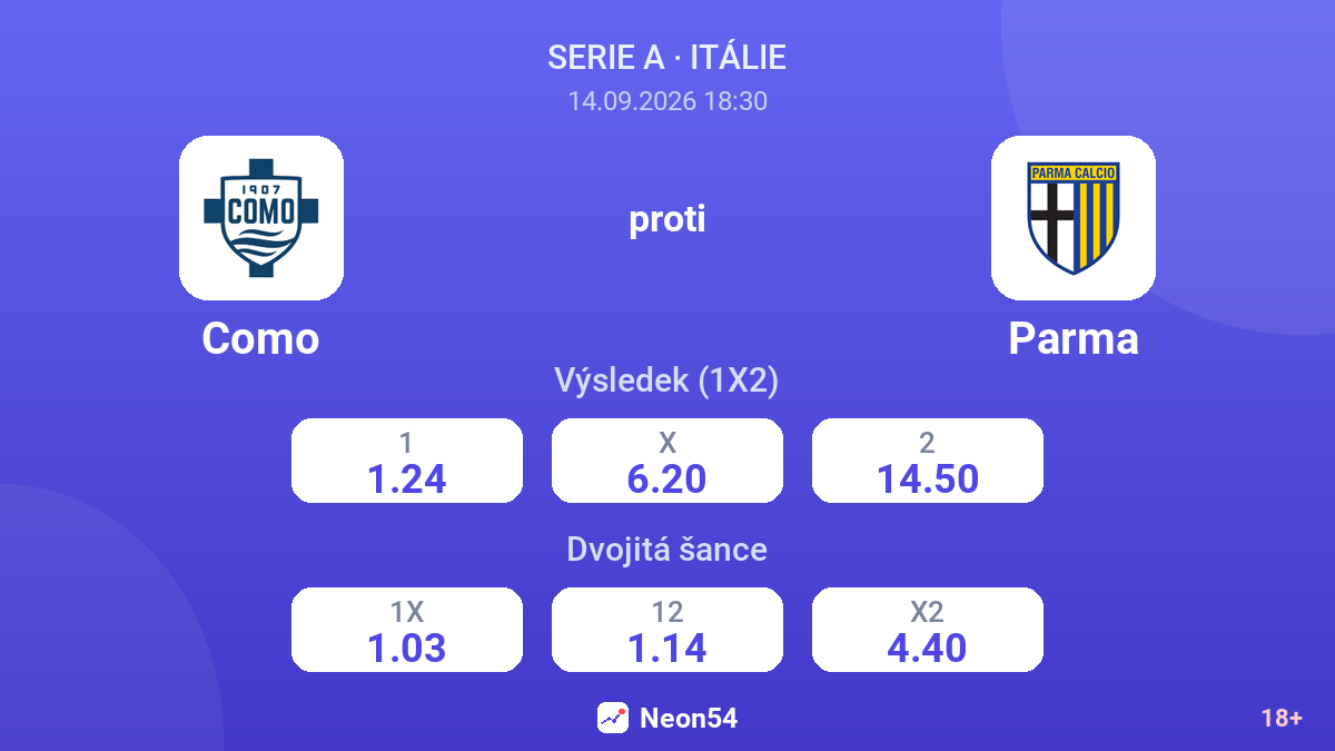 Como – Parma — kurzy