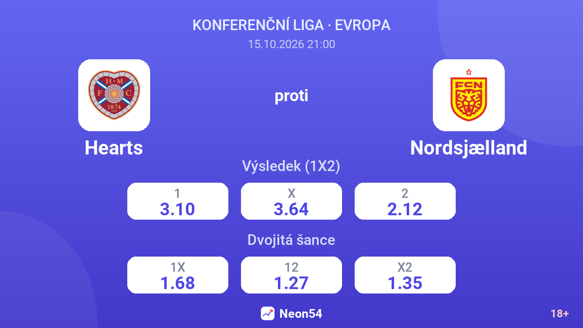 Hearts – Nordsjælland — kurzy