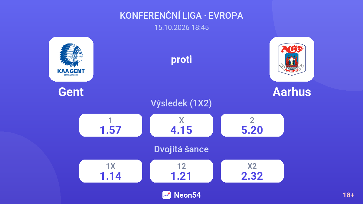 Gent – Aarhus — kurzy