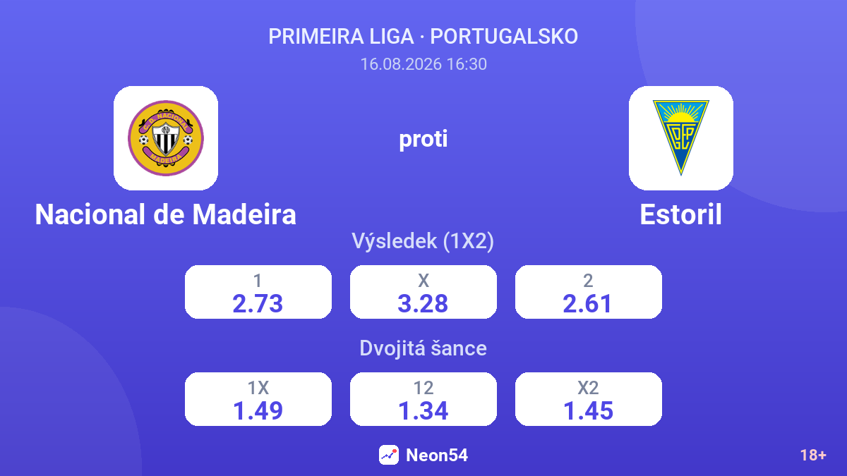 Nacional de Madeira – Estoril — kurzy
