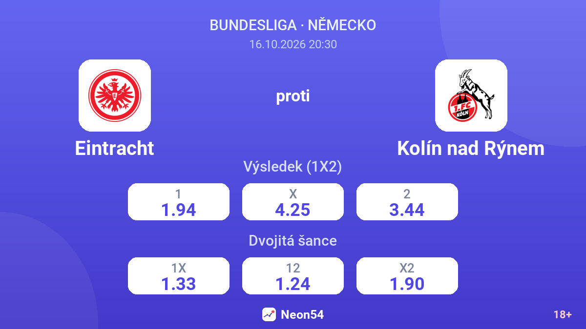 Eintracht – Kolín nad Rýnem — kurzy