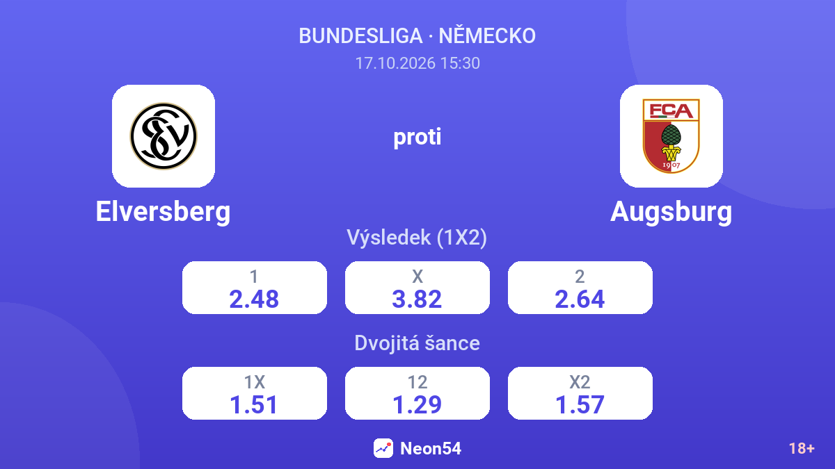 Elversberg – Augsburg — kurzy