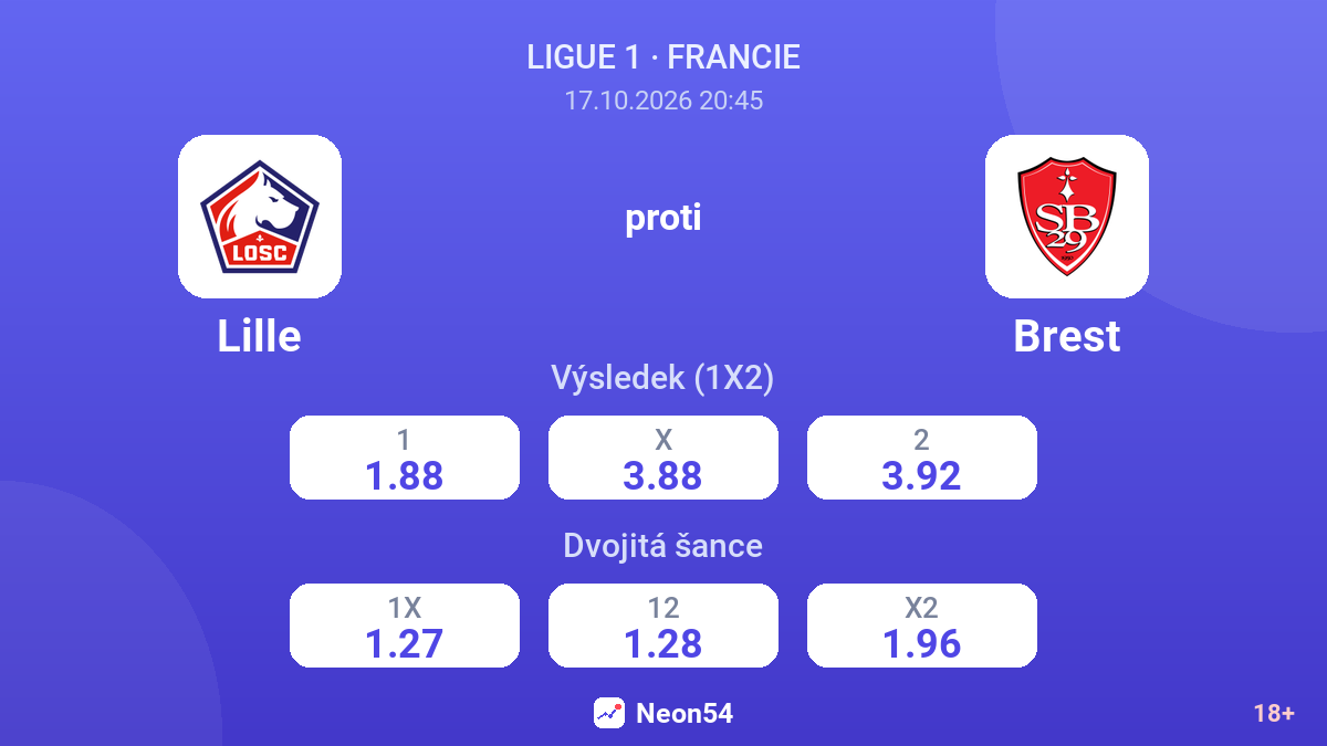 Lille – Brest — kurzy