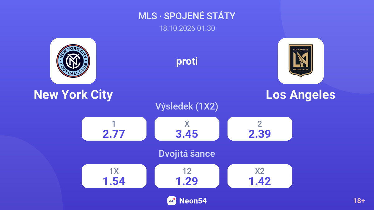 New York City – Los Angeles — kurzy