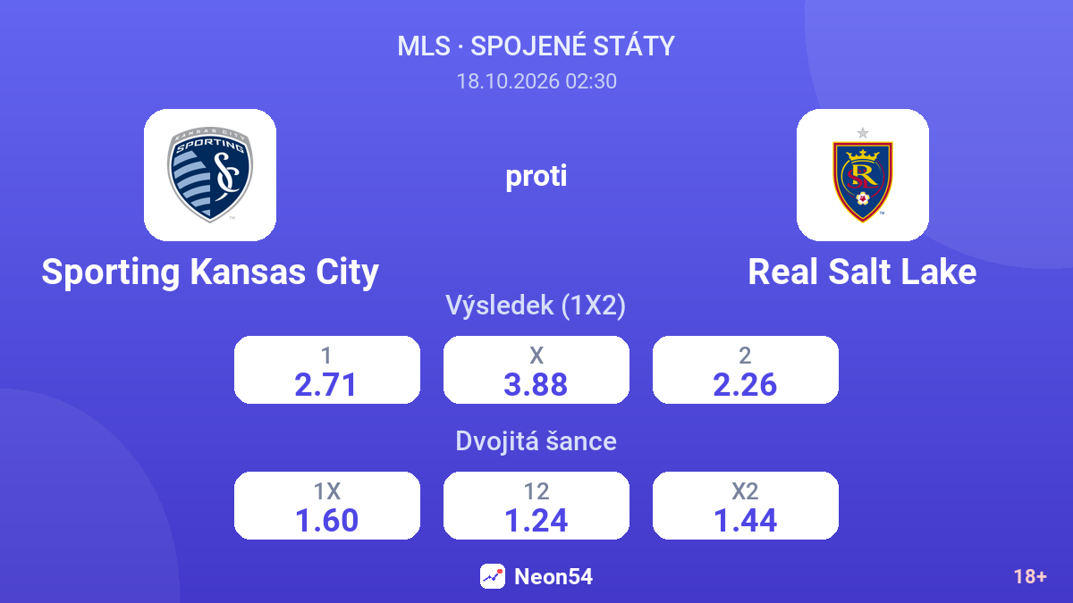 Sporting Kansas City – Real Salt Lake — kurzy
