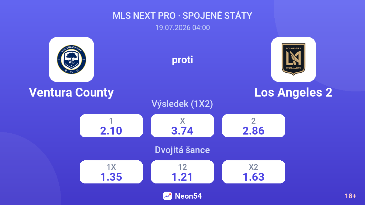 Ventura County proti Los Angeles 2 — kurzy