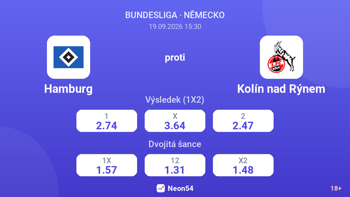 Hamburg – Kolín nad Rýnem — kurzy