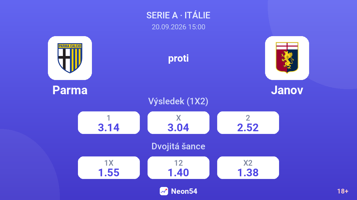 Parma – Janov — kurzy