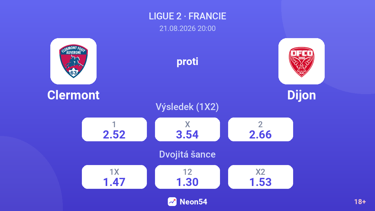 Clermont – Dijon — kurzy