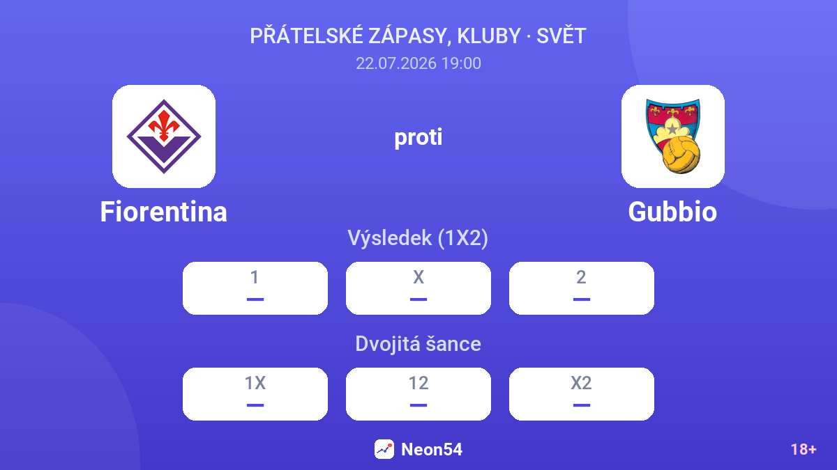 Fiorentina – Gubbio — kurzy