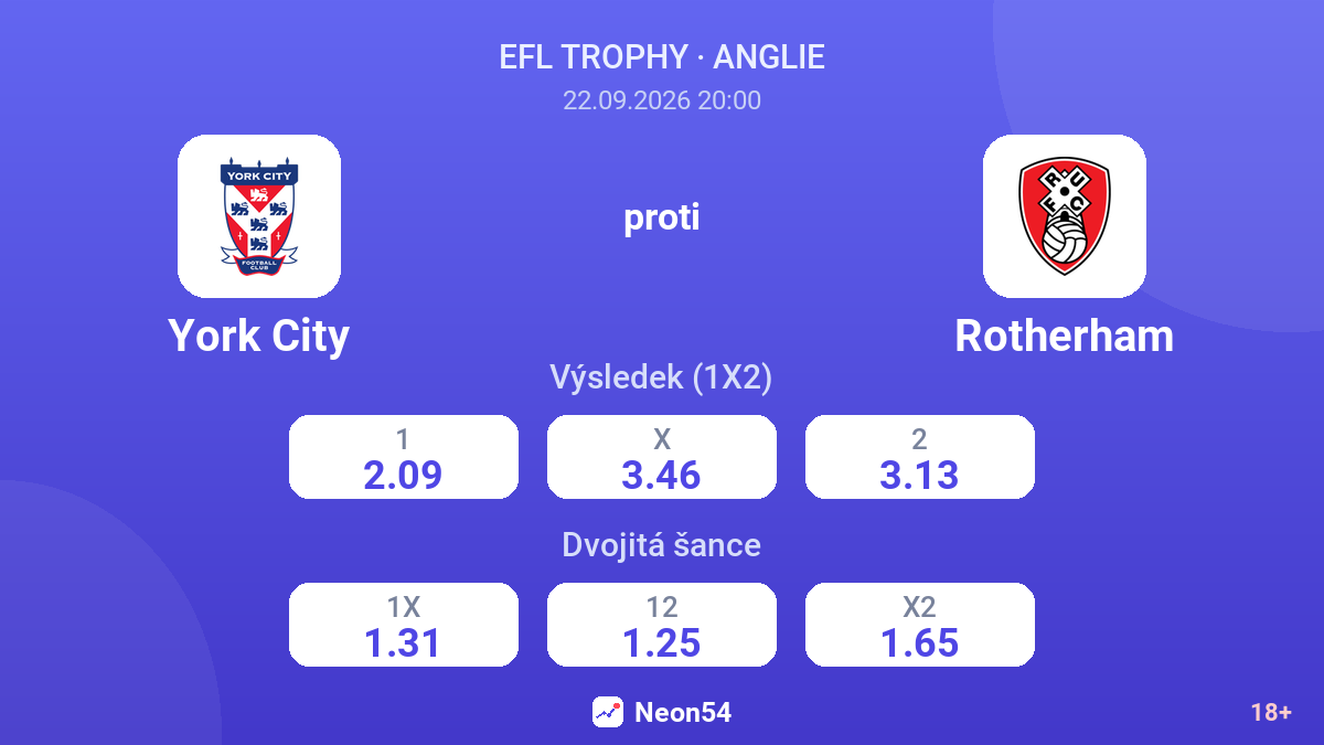 York City – Rotherham — kurzy