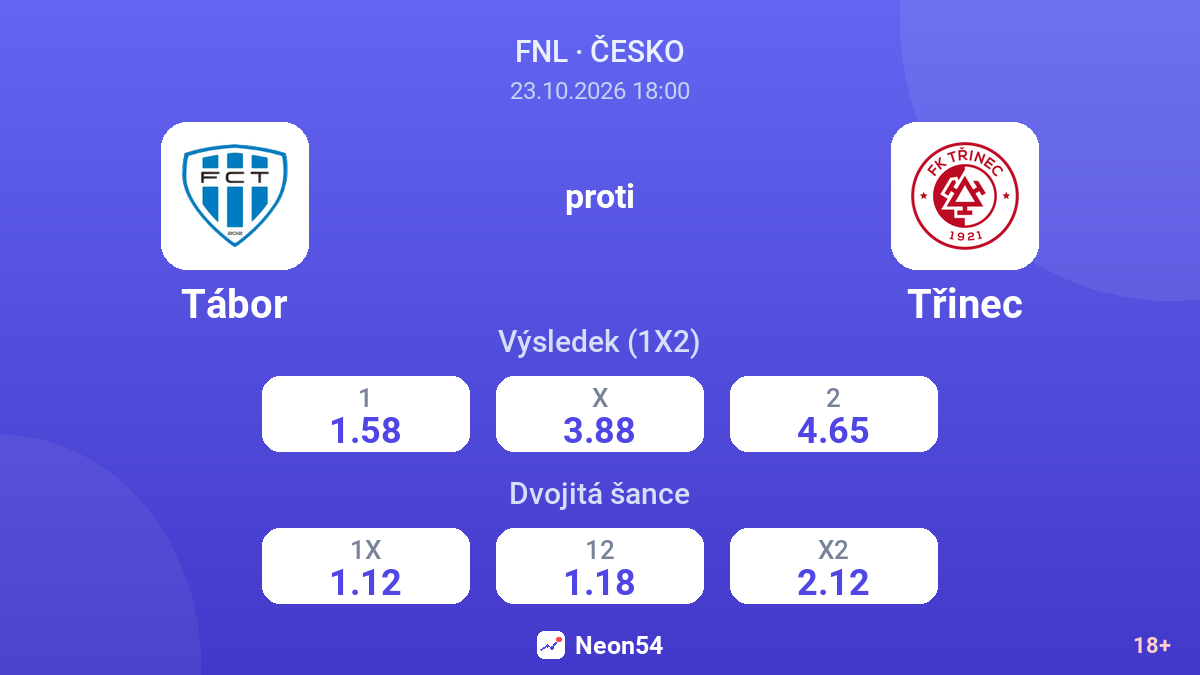 Tábor – Třinec — kurzy