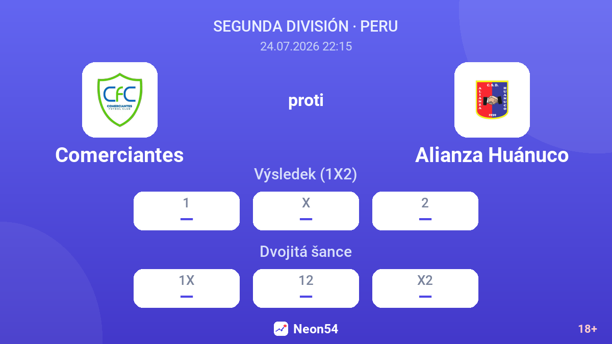 Comerciantes proti Alianza Huánuco — kurzy