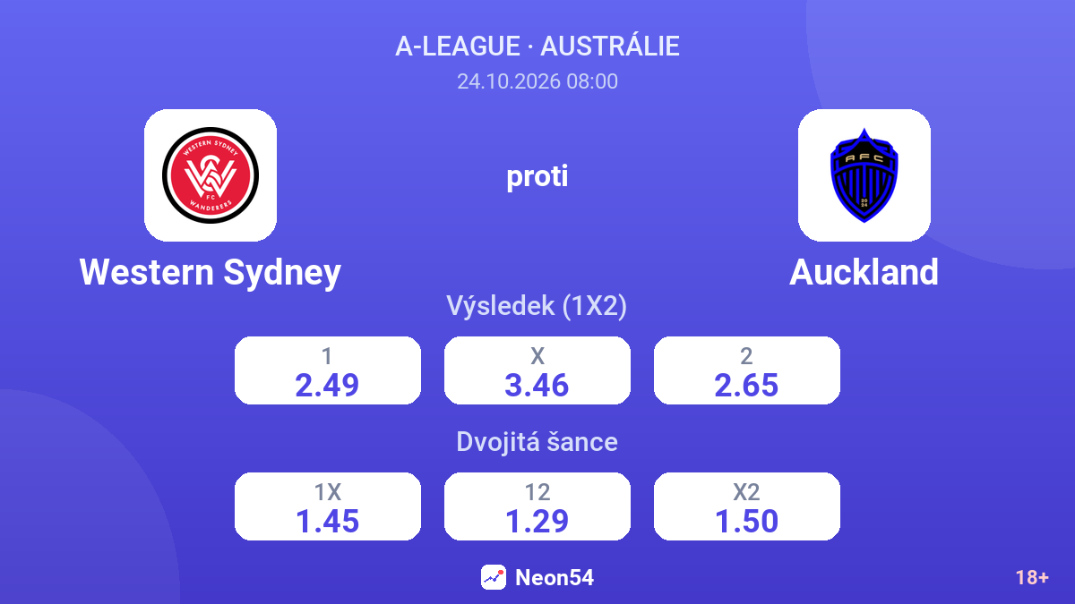 Western Sydney – Auckland — kurzy