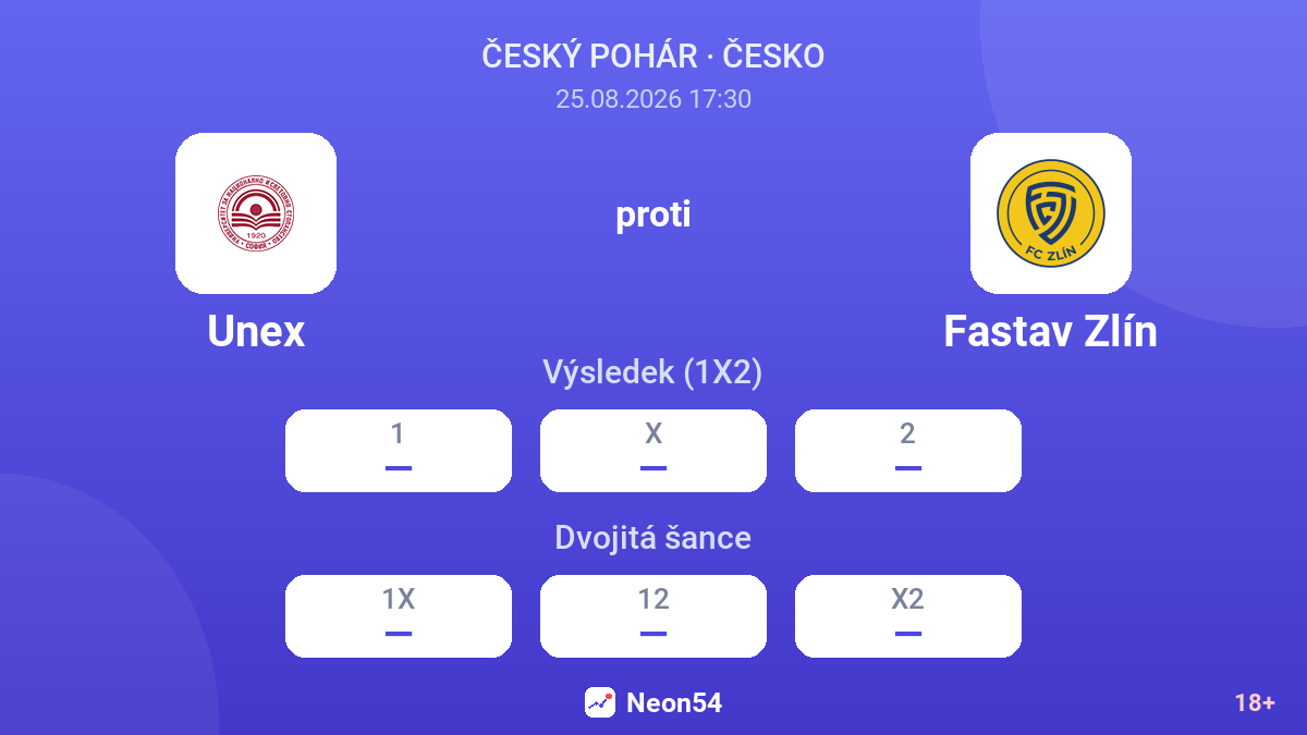 Unex – Fastav Zlín — kurzy