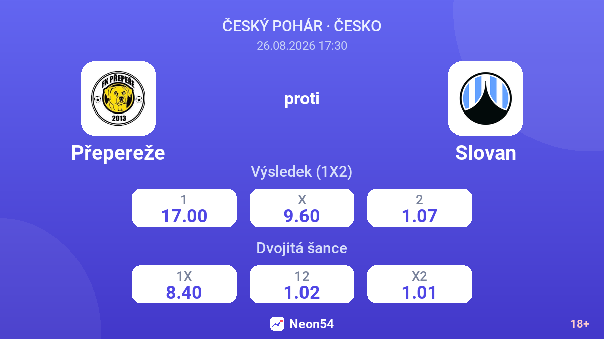 Přepereže – Slovan — kurzy