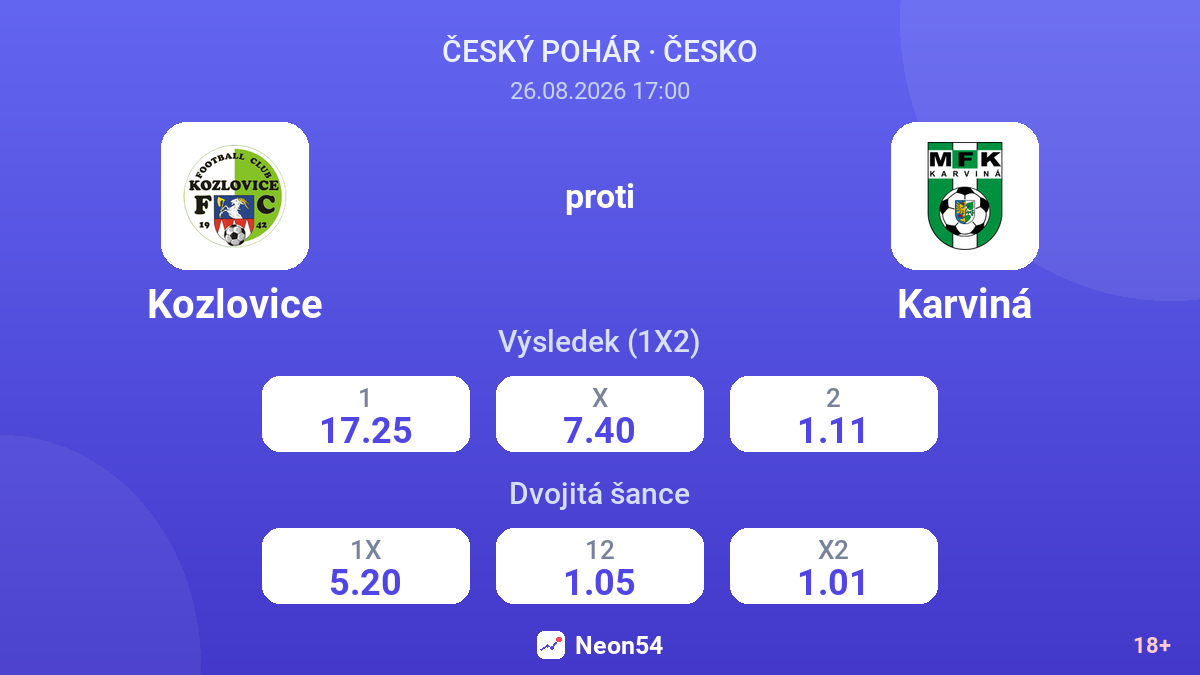 Kozlovice – Karviná — kurzy