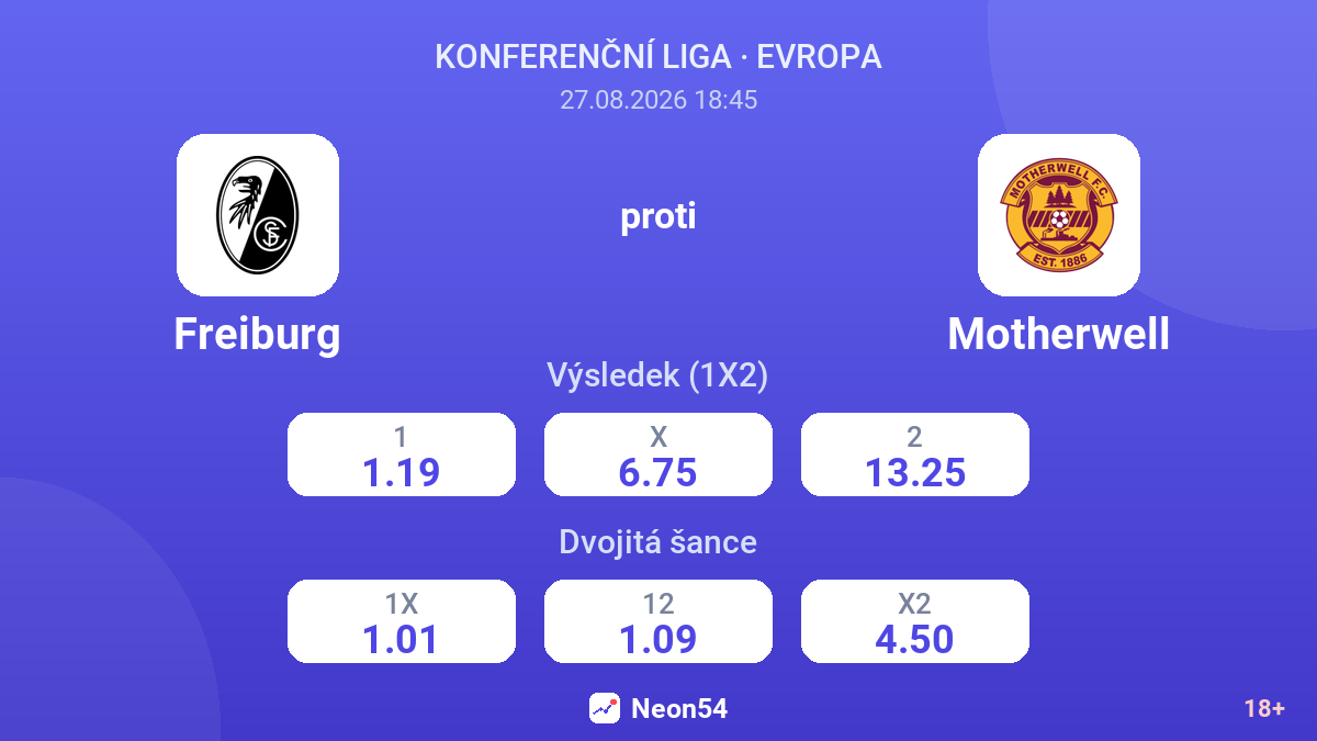 Freiburg – Motherwell — kurzy