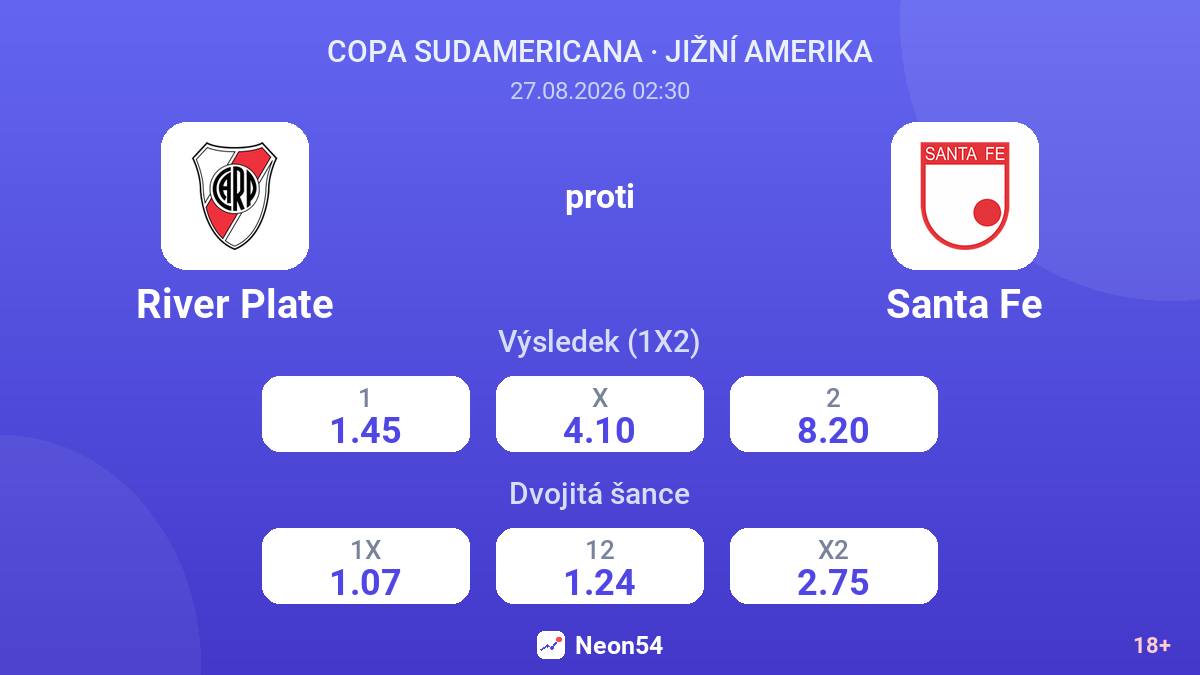 River Plate – Santa Fe — kurzy