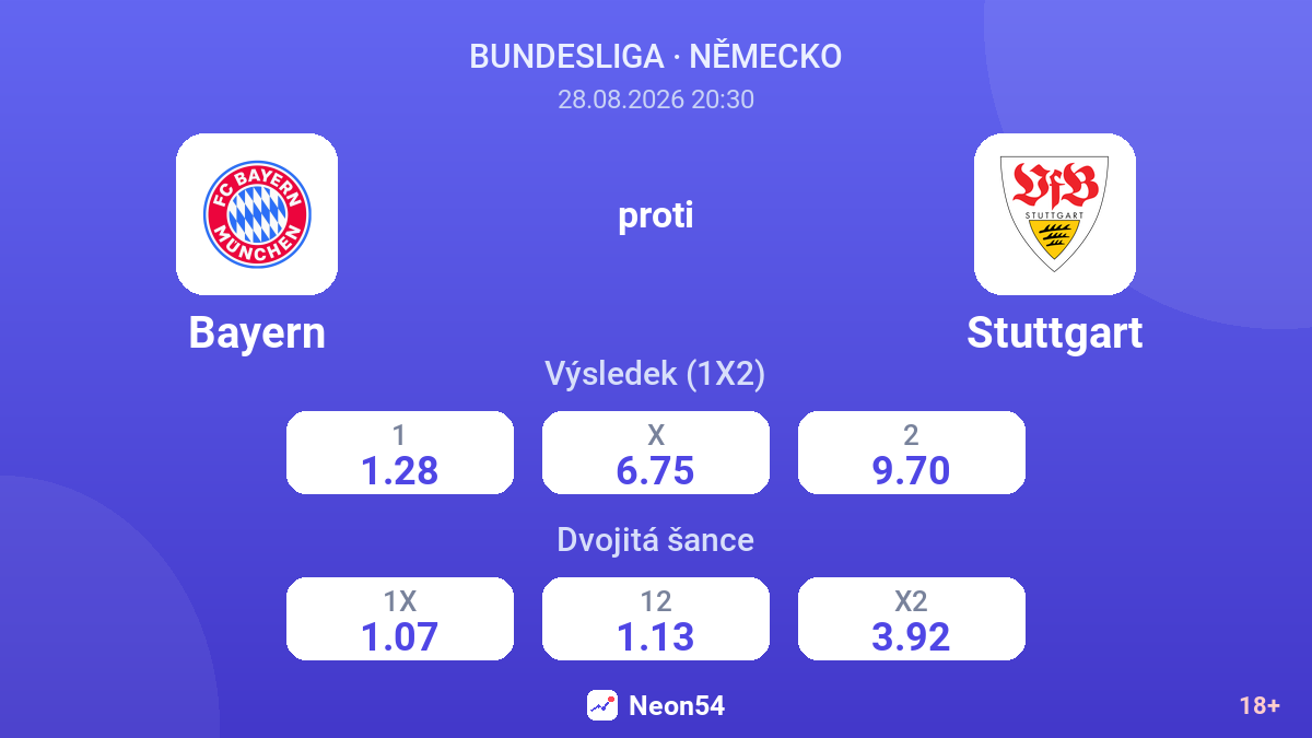 Bayern – Stuttgart — kurzy