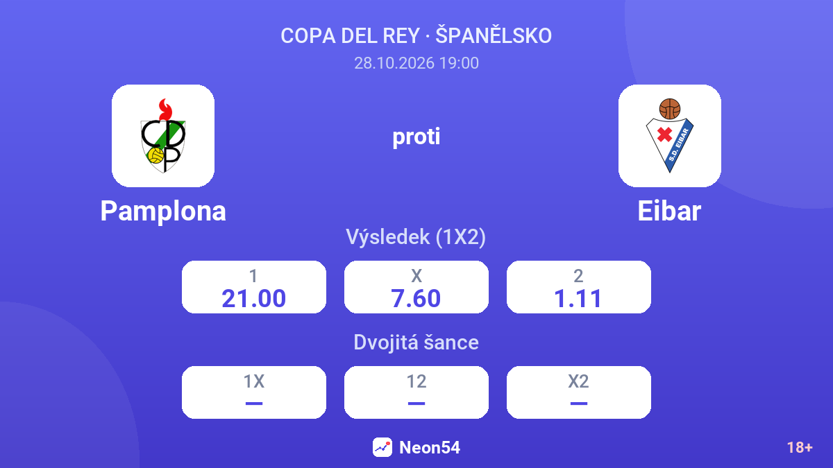 Pamplona – Eibar — kurzy