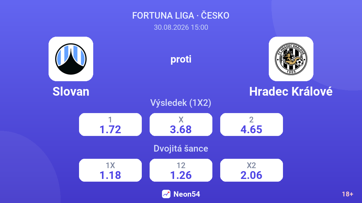 Slovan – Hradec Králové — kurzy