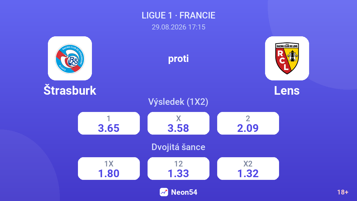 Štrasburk – Lens — kurzy