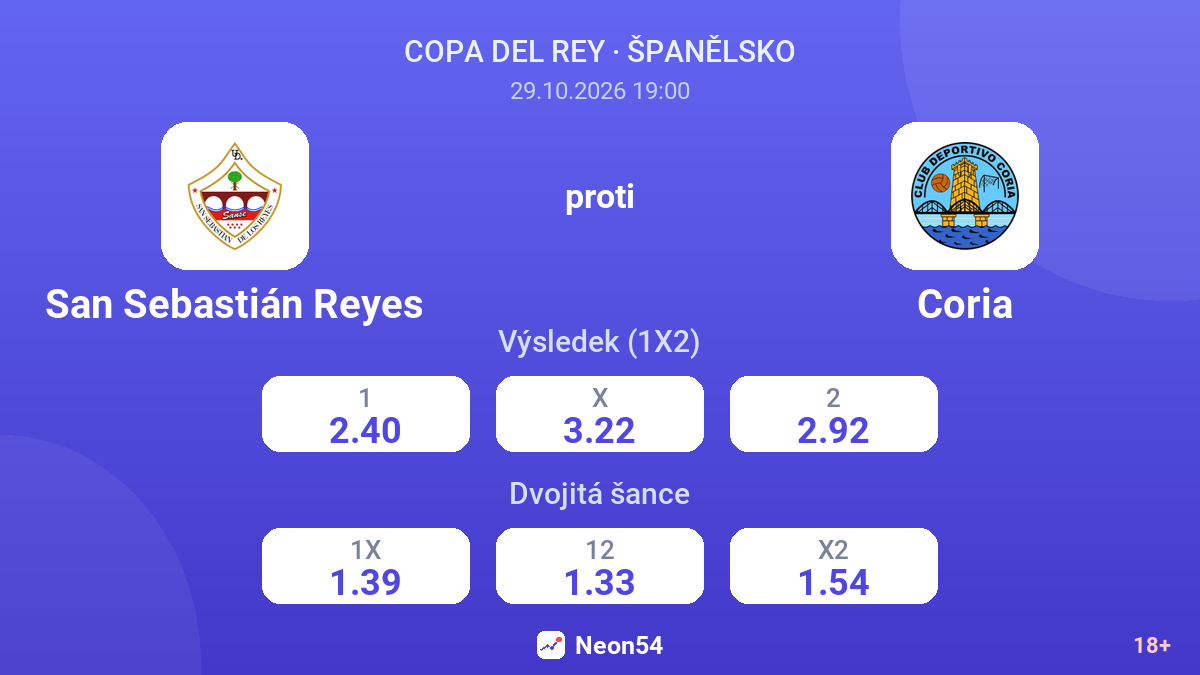 San Sebastián Reyes – Coria — kurzy