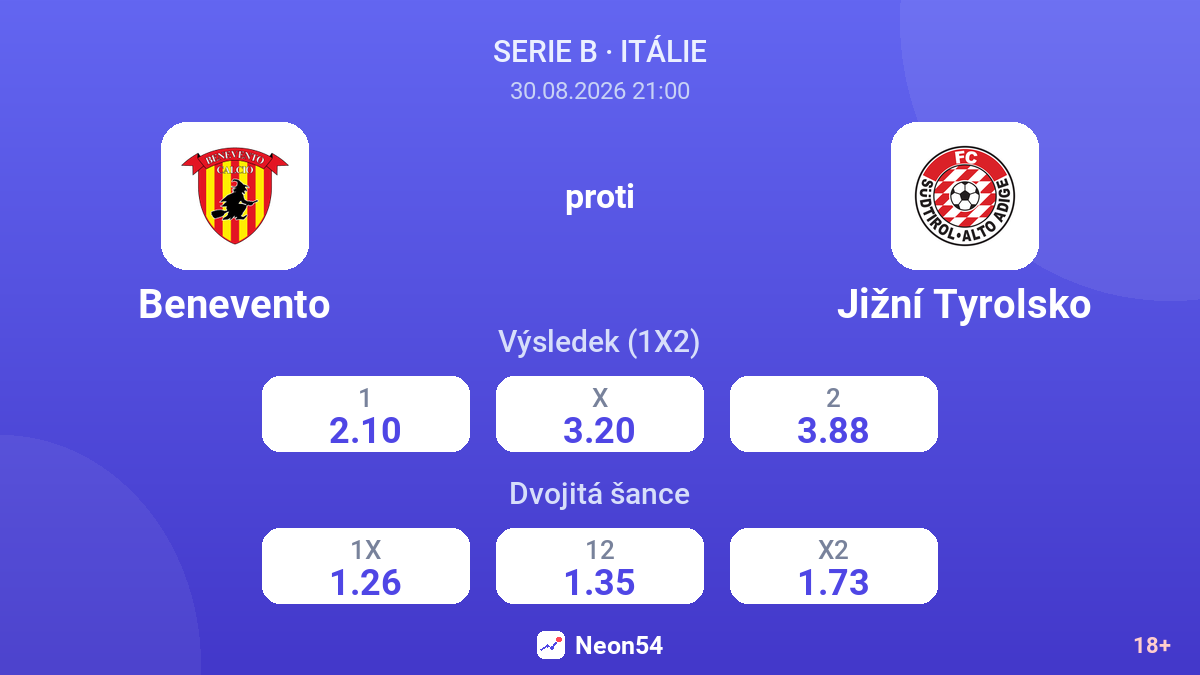 Benevento – Jižní Tyrolsko — kurzy