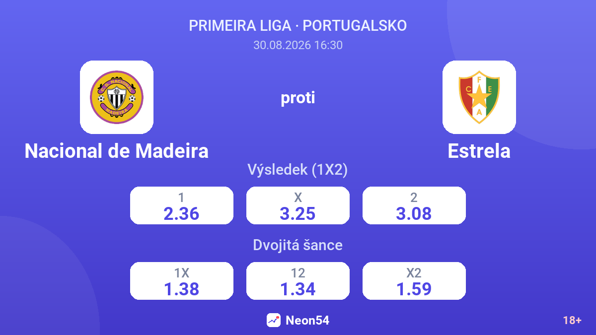 Nacional de Madeira – Estrela — kurzy